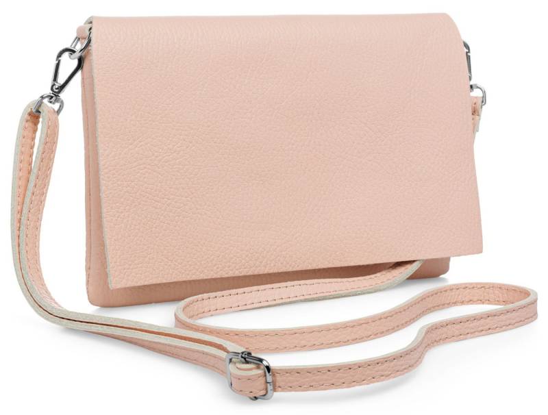 Caspar Clutch Abendtasche Stilvolle Damen Leder Tasche -CLASSIC LINE- Modell No.839, leicht, elegant & unempfindlich - 100% Echtleder - Handmade in Italy von Caspar