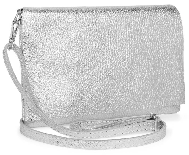 Caspar Clutch Abendtasche Stilvolle Damen Leder Tasche -CLASSIC LINE- Modell No.839, leicht, elegant & unempfindlich - 100% Echtleder - Handmade in Italy von Caspar