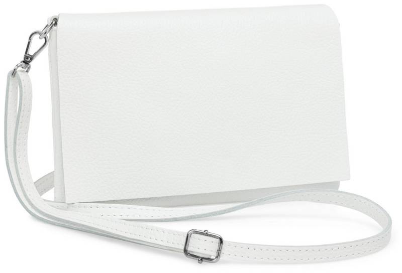 Caspar Clutch Abendtasche Stilvolle Damen Leder Tasche -CLASSIC LINE- Modell No.839, leicht, elegant & unempfindlich - 100% Echtleder - Handmade in Italy von Caspar