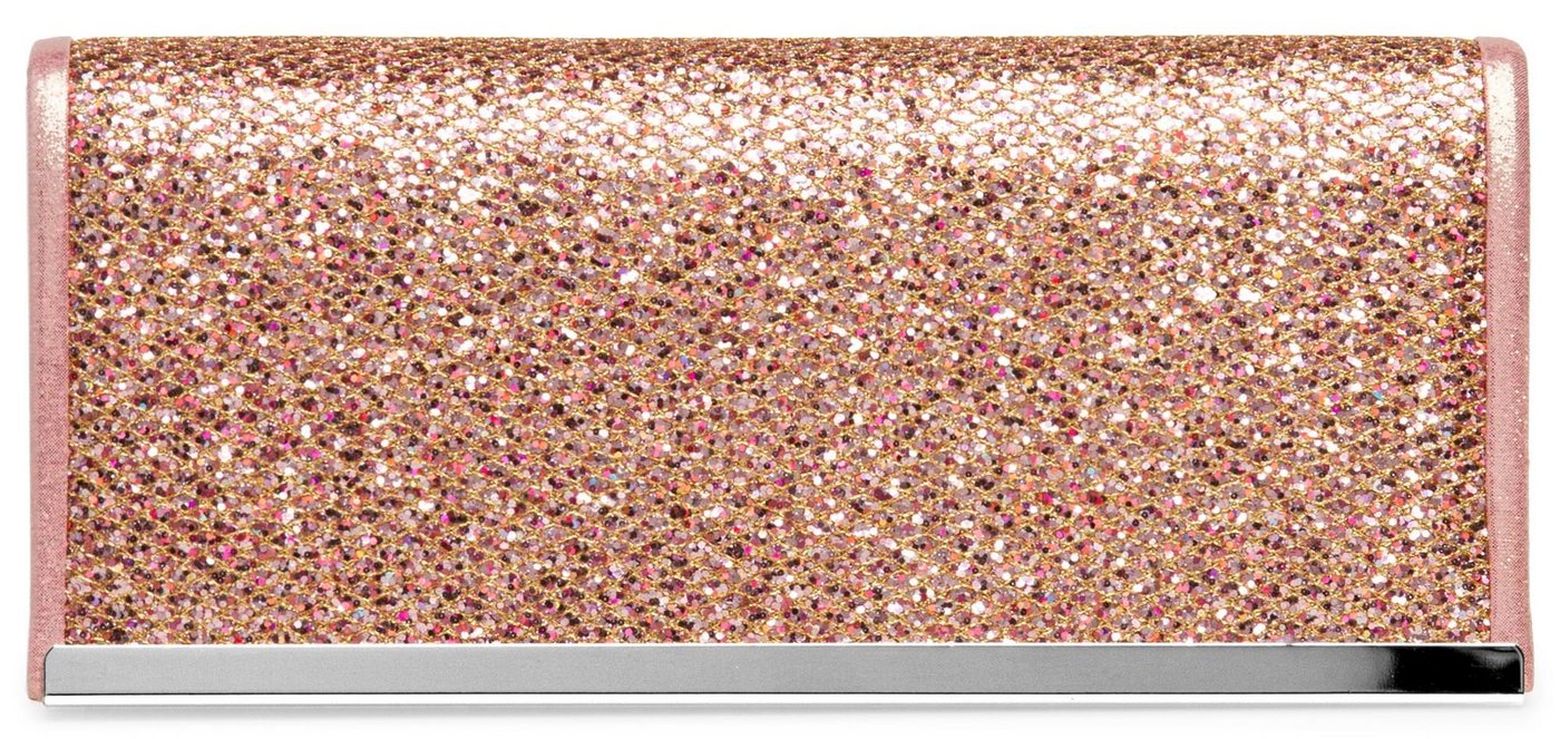 Caspar Clutch Caspar TA395 elegante Damen Glitzer Clutch Tasche Abendtasche von Caspar