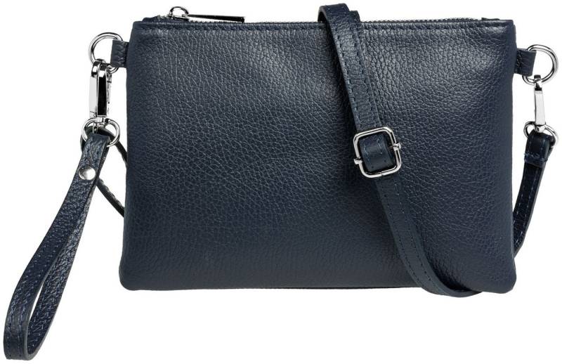 Caspar Clutch Kleine Leder Clutch Damen Abendtasche - CLASSIC LINE - Modell No.852, leicht, elegant & unempfindlich - 100% Echtleder - Handmade in Italy von Caspar