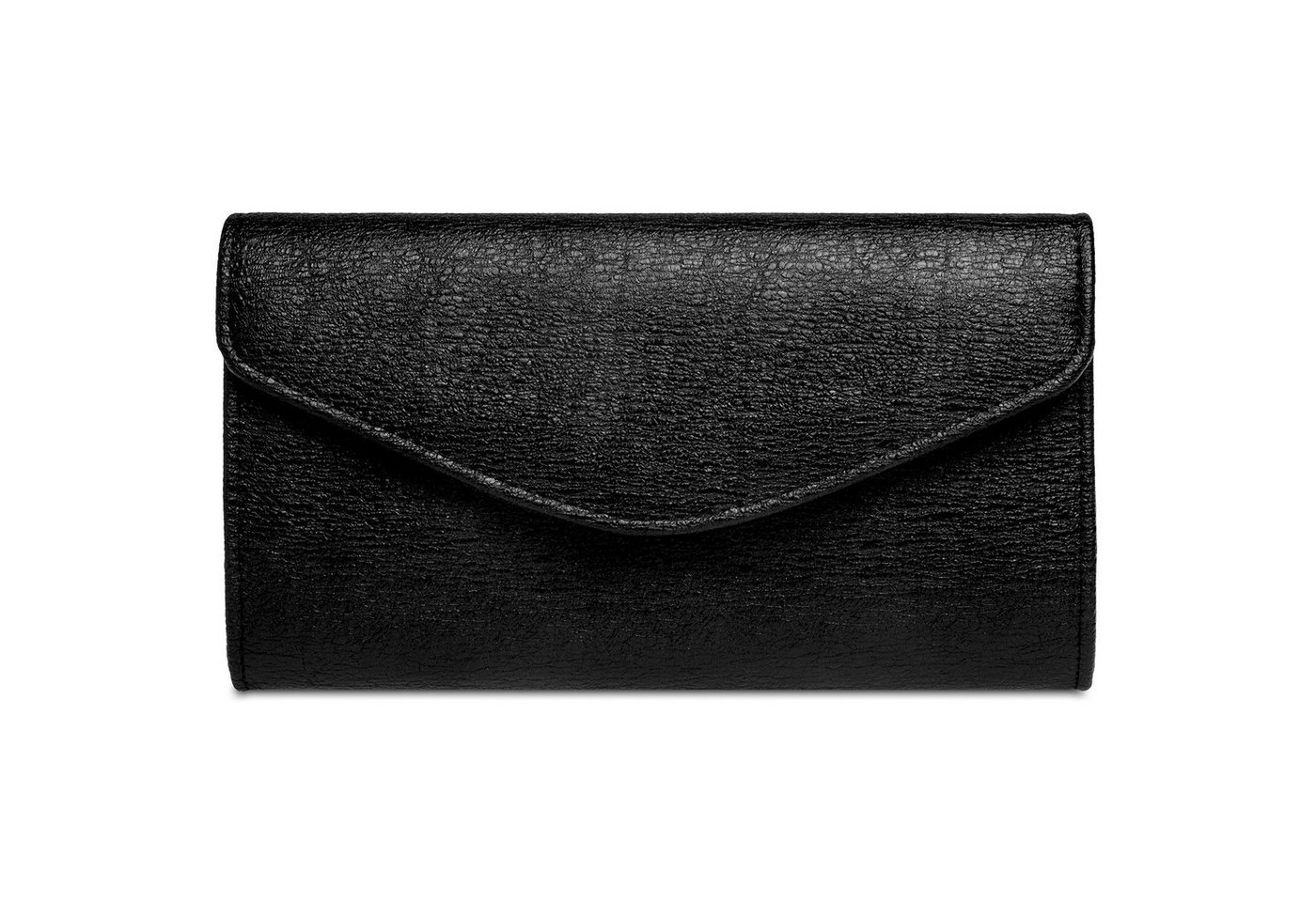 Caspar Clutch TA432 elegante Damen Abendtasche mit langer Kette von Caspar