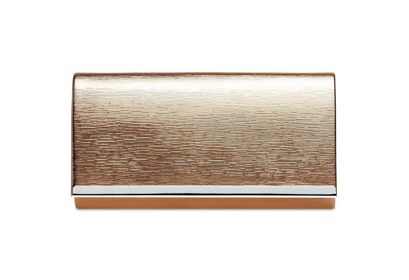 Caspar Clutch TA505 elegante Damen Glanz Abendtasche von Caspar