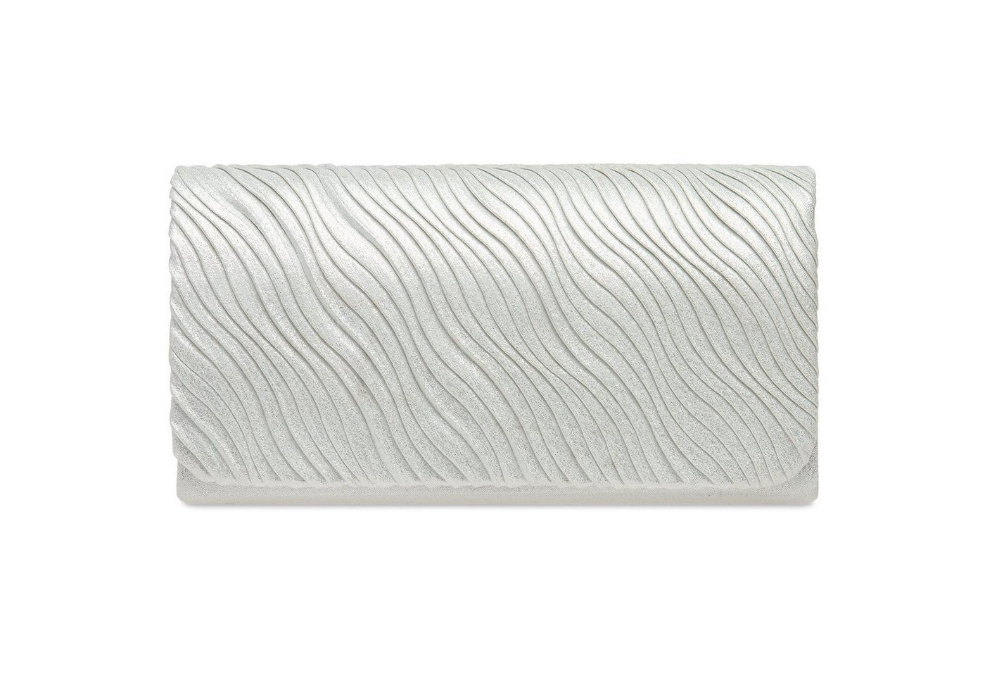 Caspar Clutch TA519 elegante Damen Satin Clutch Abendtasche Abendtasche von Caspar