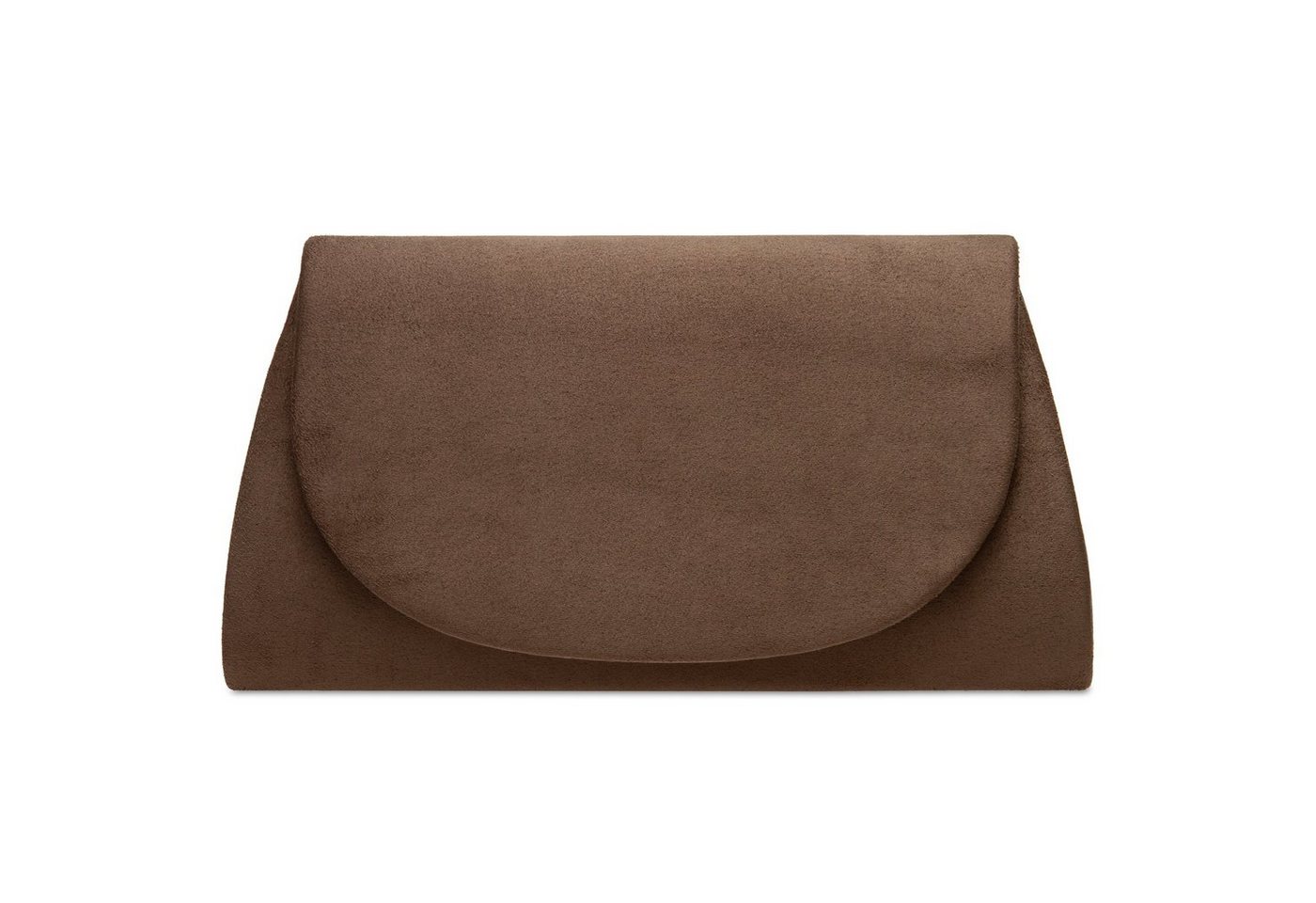 Caspar Clutch TA525 Damen elegante Textil Velours Abendtasche von Caspar