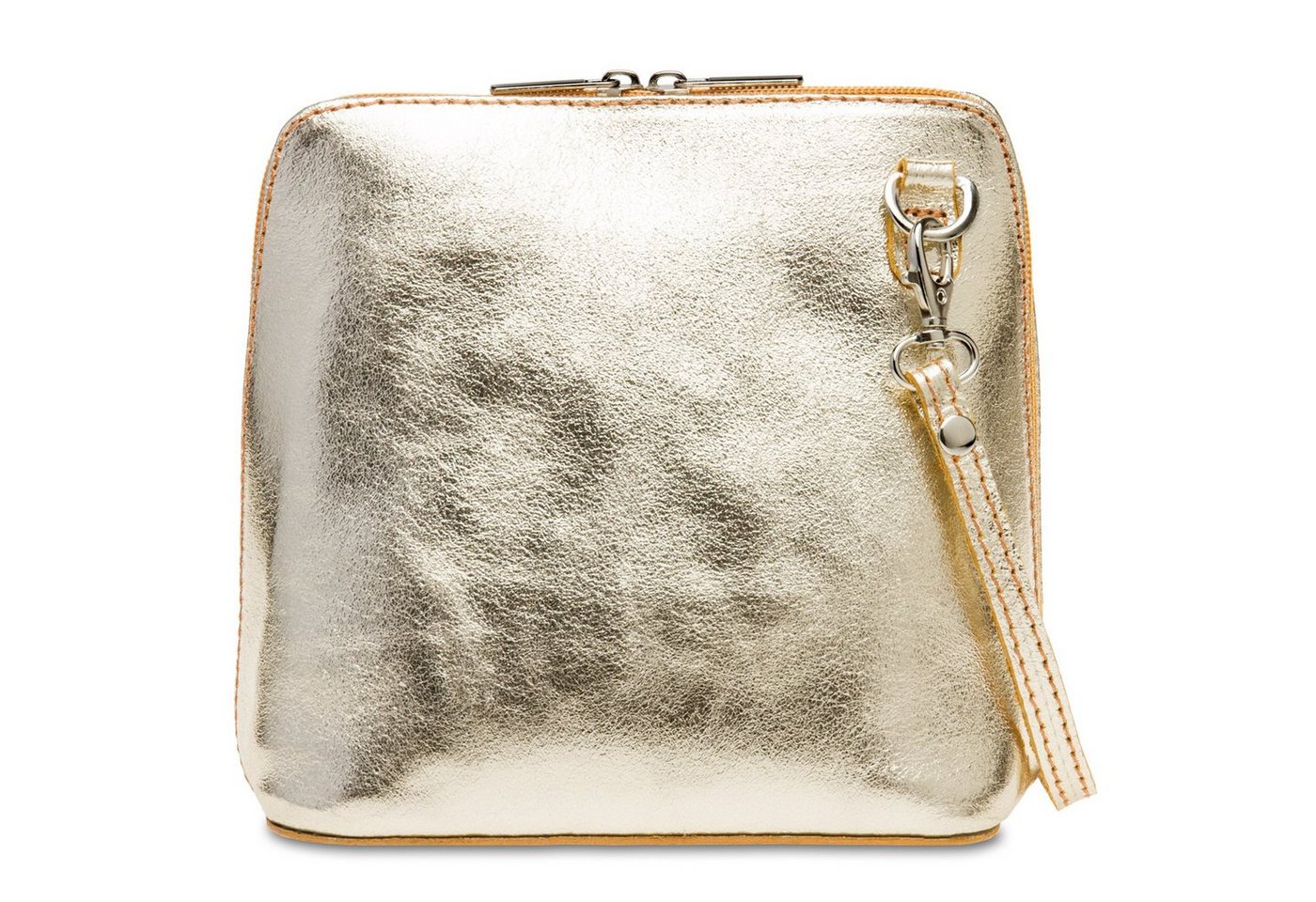 Caspar Clutch Kleine elegante Damen Umhängetasche - CLASSIC LINE - Modell No.778, leicht, elegant & langlebig - 100% Echteder - Made in Italy von Caspar