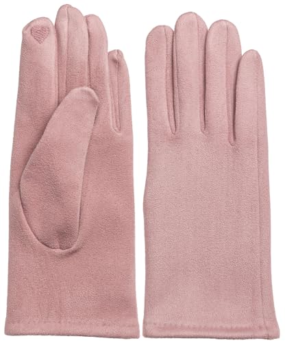 Caspar GLV013 klassisch elegante uni Damen Handschuhe, Farbe:rosa, Accessoires:One Size von Caspar