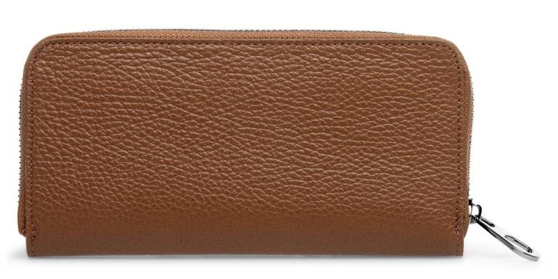 Caspar Geldbörse GB1013 unifarbene lange Damen Leder Geldbörse mit umlaufendem Reißverschluss Caspar Geldbörse GB1013 unifarbene lange Damen Leder Geldbörse mit umlaufendem Reißverschluss von Caspar