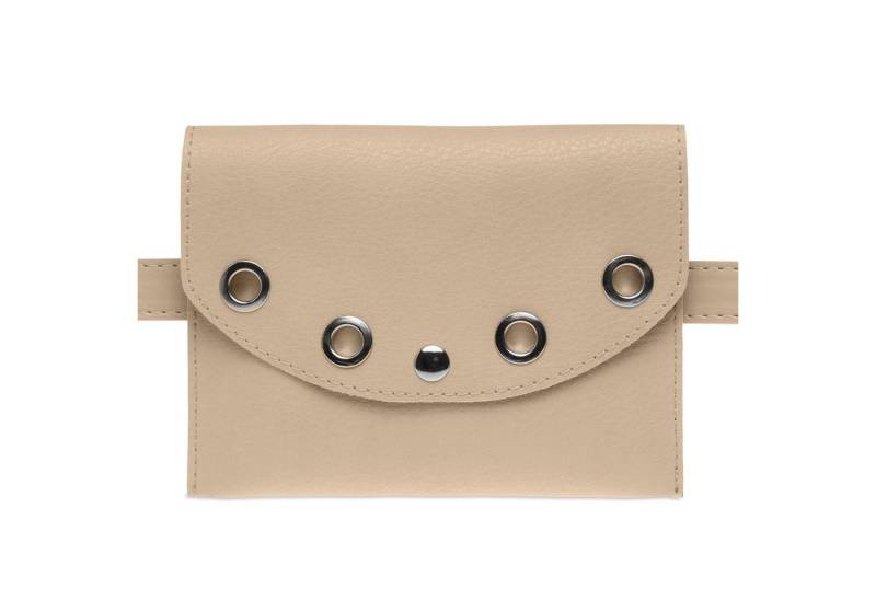 Caspar Gürteltasche TS1062 kleine elegante Damen Gürteltasche mit Gürtel von Caspar