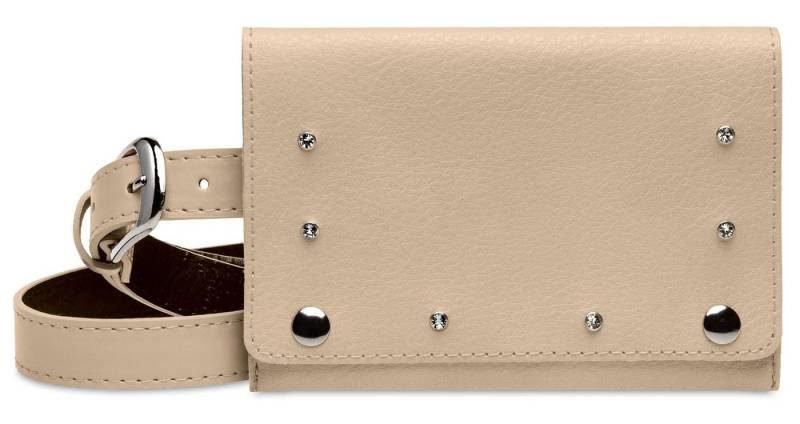 Caspar Gürteltasche TS1063 kleine elegante Damen Tasche mit Gürtel von Caspar