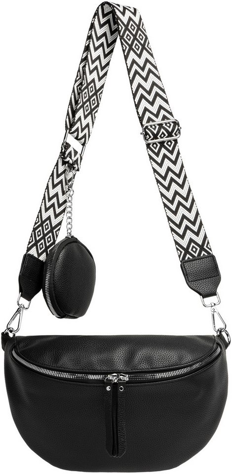 Caspar Gürteltasche TS1076 stylische große XL Damen Crossbody Bag Bauchtasche Caspar Gürteltasche TS1076 stylische große XL Damen Crossbody Bag Bauchtasche von Caspar