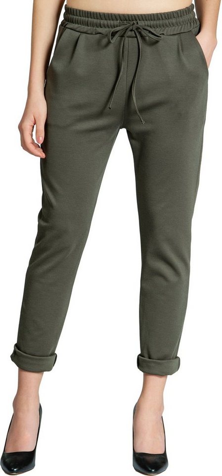 Caspar Jogger Pants KHS049 sportlich elegante Damen Jogginghose Stoffhose von Caspar