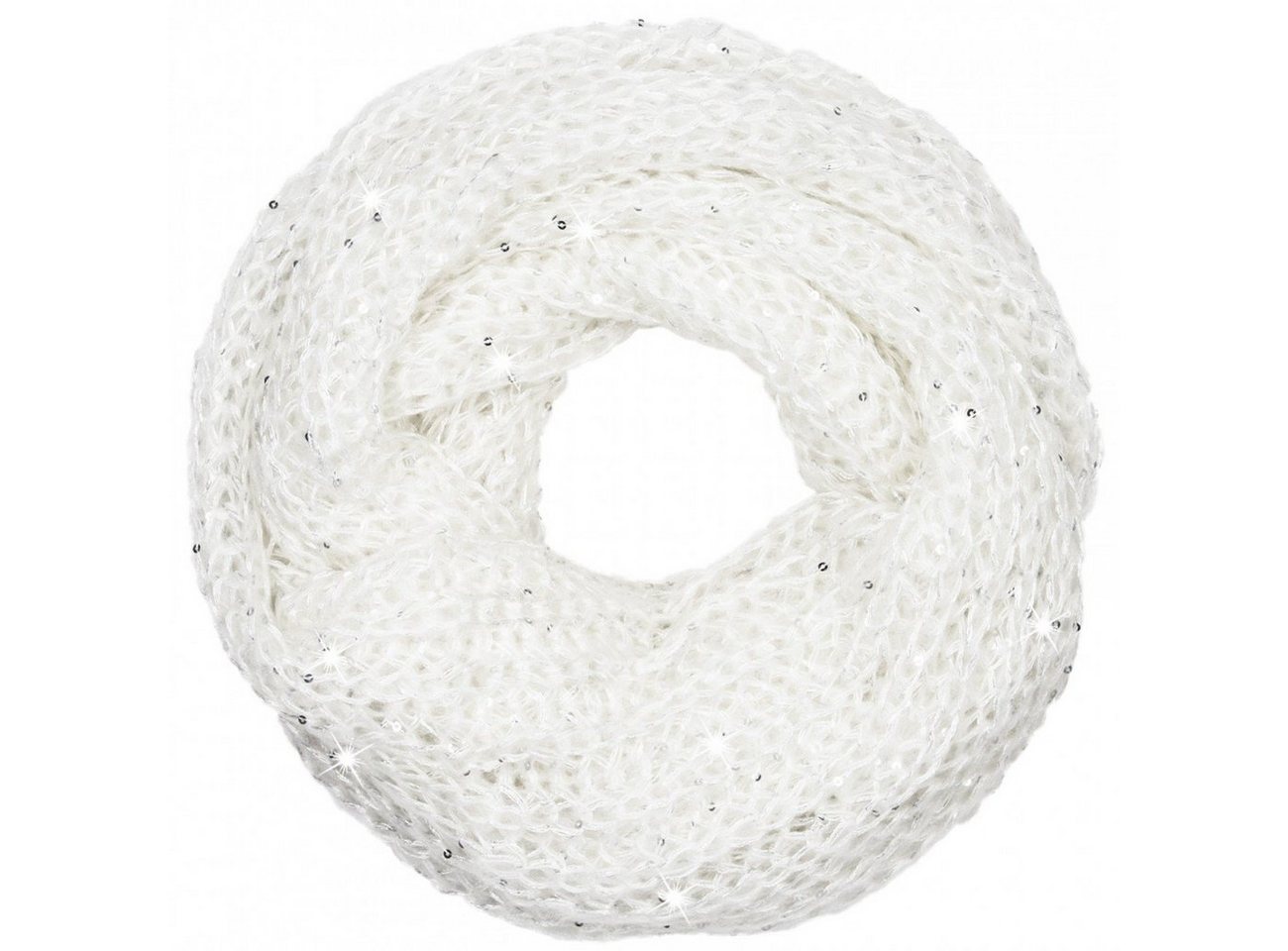 Caspar Loop SC330 weicher Damen Strick Loop mit Pailletten von Caspar