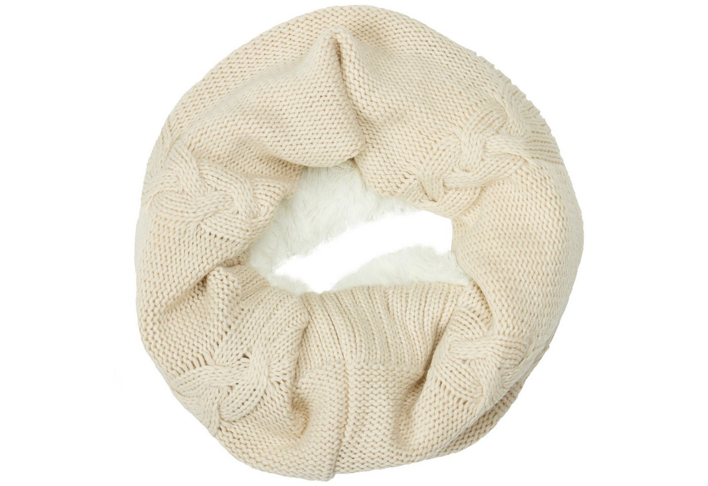 Caspar Loop warmer Damen Loop Winter Schal mit Zopfmuster - SC477 von Caspar