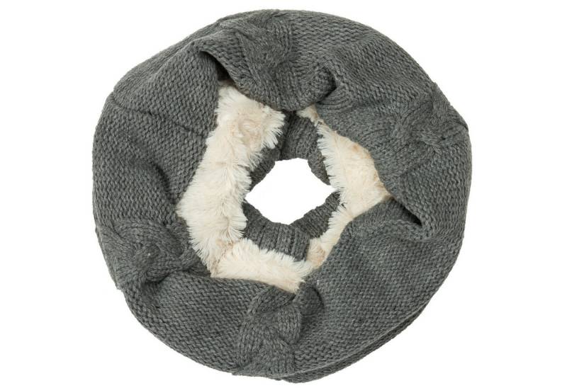 Caspar Loop warmer Damen Loop Winter Schal mit Zopfmuster - SC477 von Caspar