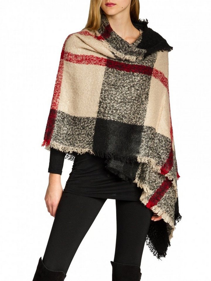 Caspar Modeschal SC418 Damen XXL Schal von Caspar