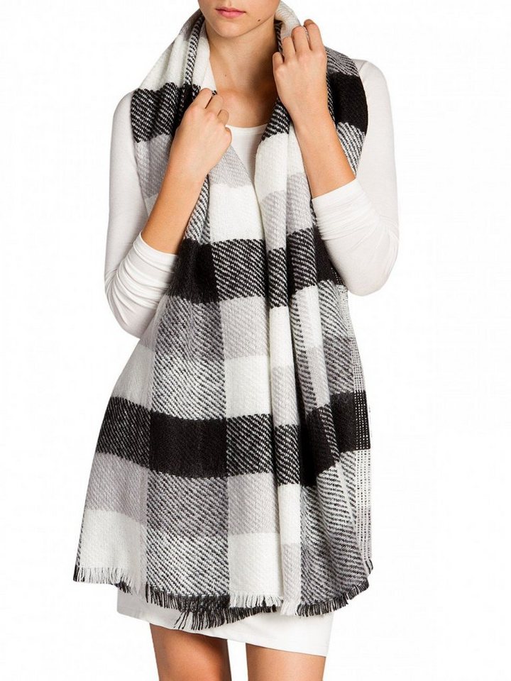 Caspar Modeschal SC433 Damen XXL Schal von Caspar