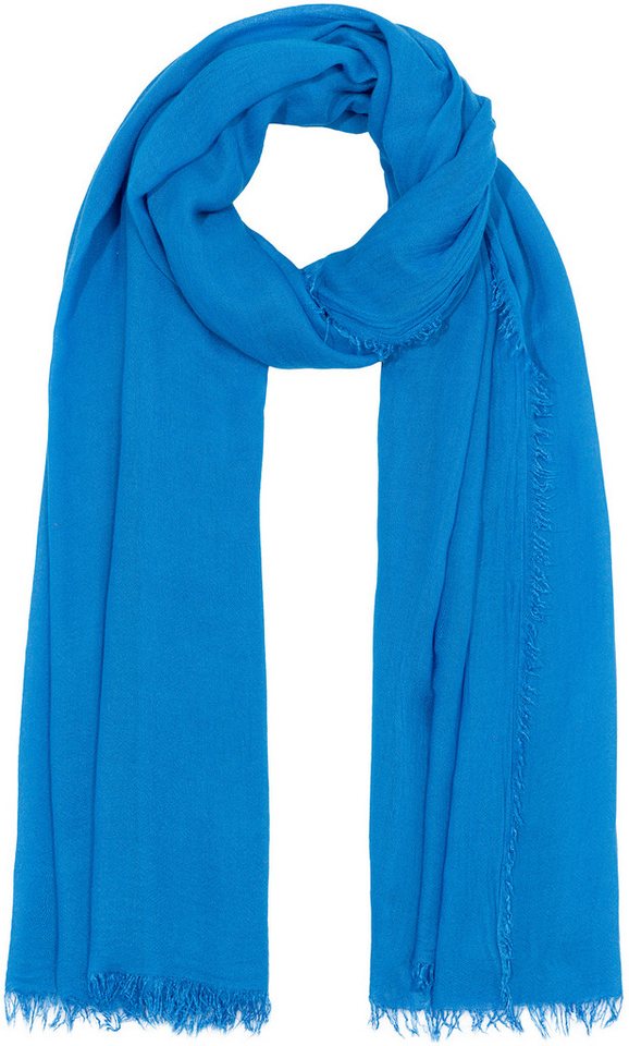 Caspar Modeschal SC529 Damen Sommer Schal aus weicher Bambusfaser unifarben, angenhmes Tragegfühl, hergestellt aus nachhaltigen Materialien von Caspar