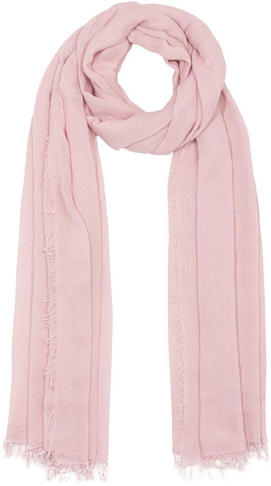 Caspar Modeschal SC529 Damen Sommer Schal aus weicher Bambusfaser unifarben, angenhmes Tragegfühl, hergestellt aus nachhaltigen Materialien von Caspar