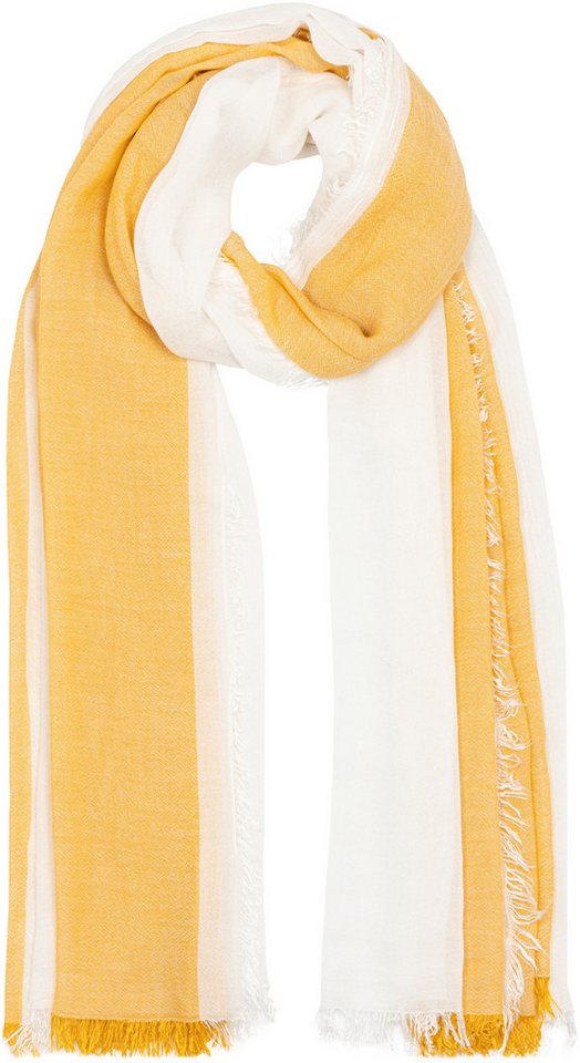 Caspar Modeschal SC530 Damen Sommer Schal aus weicher Bambusfaser unifarben von Caspar