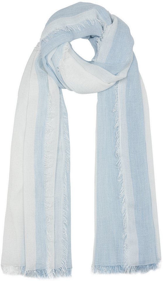 Caspar Modeschal SC530 Damen Sommer Schal aus weicher Bambusfaser unifarben von Caspar