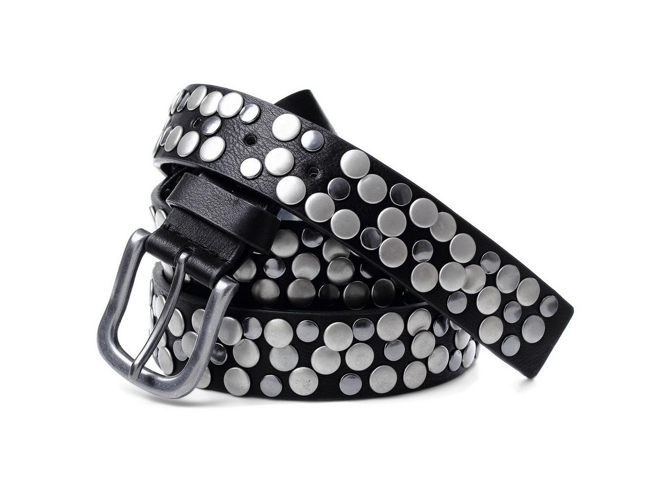 Caspar Nietengürtel GU224 schmaler Damen Vintage Gürtel Caspar Nietengürtel GU224 schmaler Damen Vintage Gürtel von Caspar