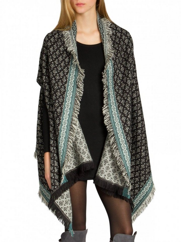 Caspar Poncho Caspar PON031 Damen Poncho Caspar Poncho Caspar PON031 Damen Poncho von Caspar