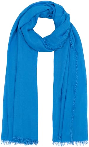Caspar SC529 Damen Sommer Schal aus weicher Bambusfaser unifarben, Farbe:royal blau Caspar SC529 Damen Sommer Schal aus weicher Bambusfaser unifarben, Farbe:royal blau von Caspar
