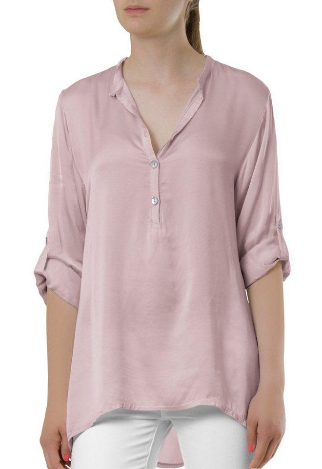 Caspar Shirtbluse BLU003 lässig elegante Damen Satin Hemdbluse Caspar Shirtbluse BLU003 lässig elegante Damen Satin Hemdbluse von Caspar