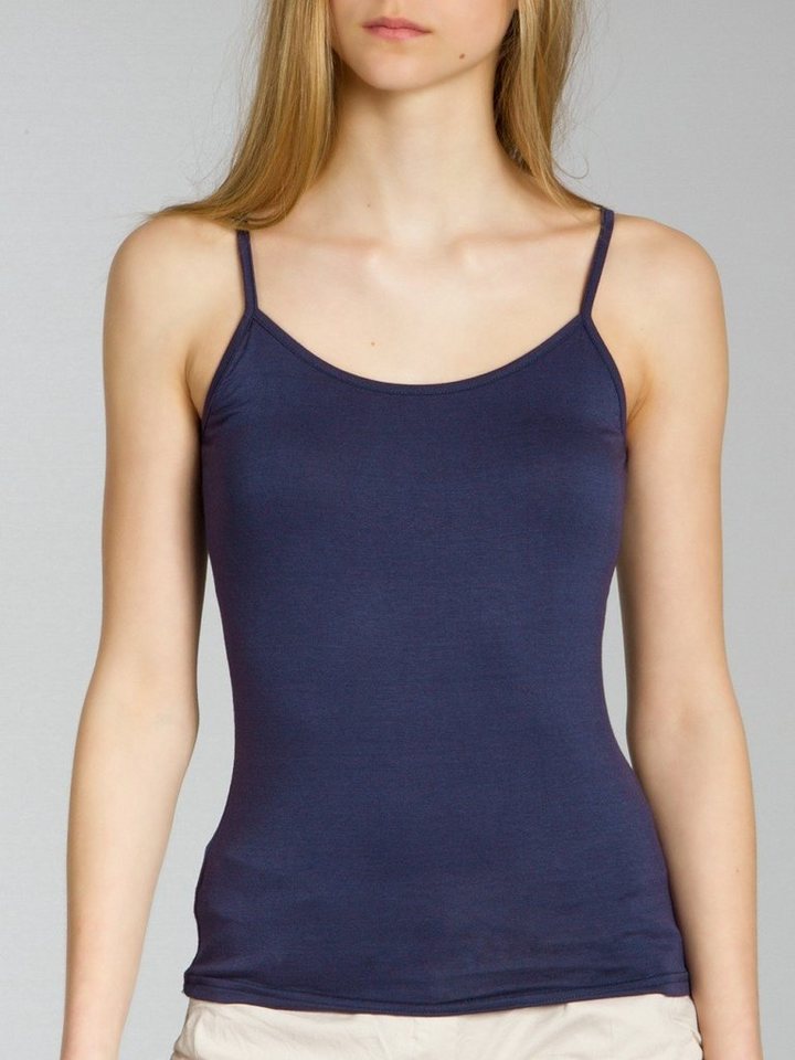 Caspar Longshirt MUSE SRT025 Damen Träger Top von Caspar