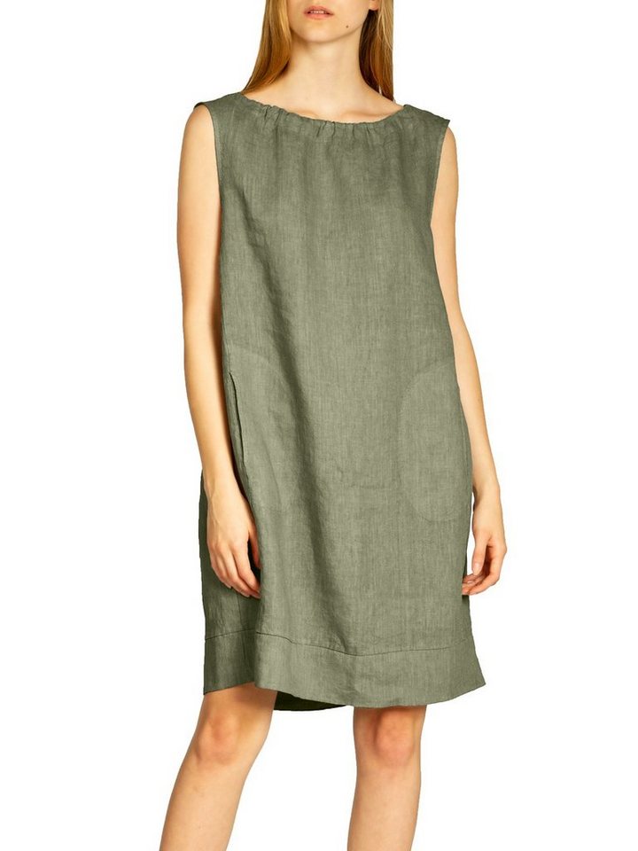Caspar Sommerkleid SKL017 lässiges knielanges Damen Sommer Leinenkleid figurumspielender Schnitt, luftig leicht, angenehm kühlend Caspar Sommerkleid SKL017 lässiges knielanges Damen Sommer Leinenkleid figurumspielender Schnitt, luftig leicht, angenehm kühlend von Caspar