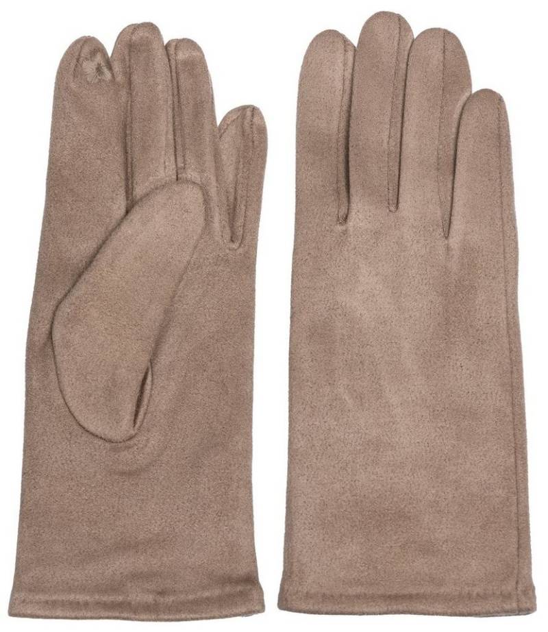 Caspar Strickhandschuhe GLV013 klassisch elegante uni Damen Winter Handschuhe von Caspar