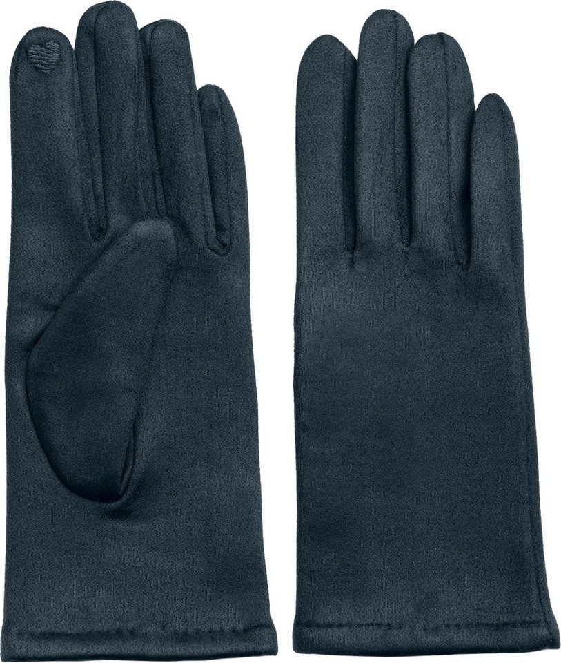 Caspar Strickhandschuhe GLV013 klassisch elegante uni Damen Winter Handschuhe von Caspar