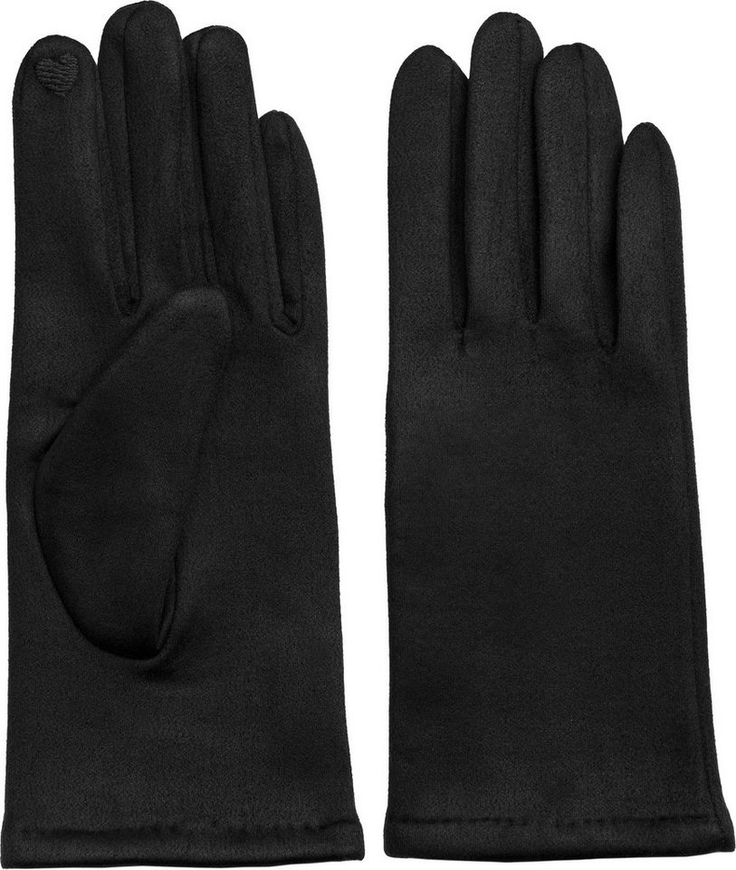 Caspar Strickhandschuhe GLV013 klassisch elegante uni Damen Winter Handschuhe von Caspar