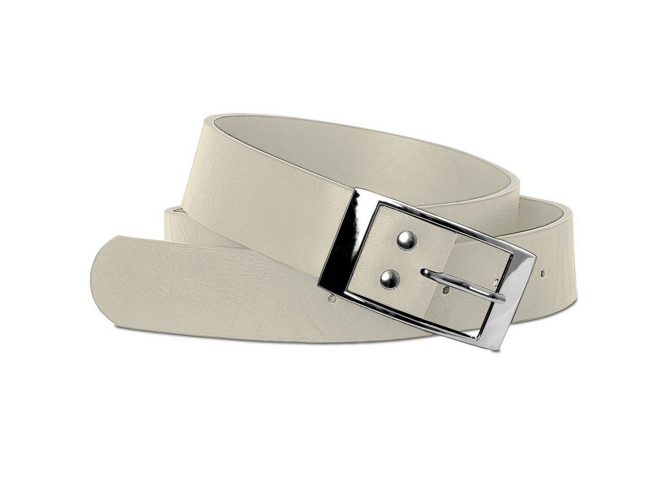 Caspar Synthetikgürtel GU261 eleganter Damen Gürtel mit schlichter Metallschnalle Caspar Synthetikgürtel GU261 eleganter Damen Gürtel mit schlichter Metallschnalle von Caspar