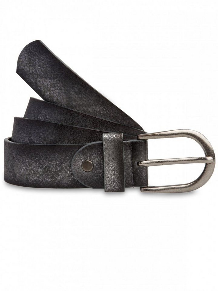 Caspar Synthetikgürtel GU284 Damen Gürtel mit Schlangen Print von Caspar