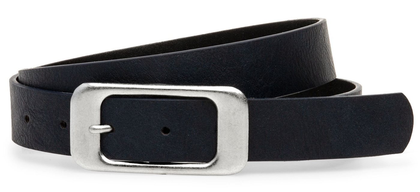 Caspar Synthetikgürtel GU324 eleganter schmaler Damen Gürtel mit Silberschnalle Caspar Synthetikgürtel GU324 eleganter schmaler Damen Gürtel mit Silberschnalle von Caspar