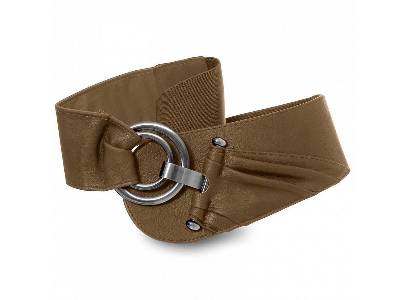 Caspar Taillengürtel GU246 elastischer breiter Damen Stretch Taillengürtel mit Gummizug Caspar Taillengürtel GU246 elastischer breiter Damen Stretch Taillengürtel mit Gummizug von Caspar