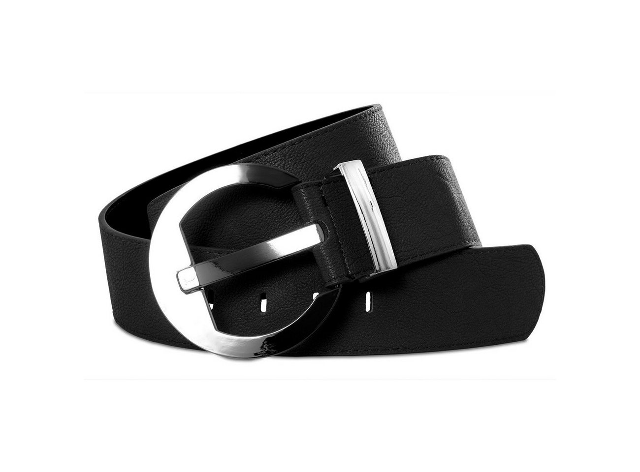 Caspar Taillengürtel GU275 Damen Breiter Hüftgürtel Taillengürtel mit großer Schnalle Caspar Taillengürtel GU275 Damen Breiter Hüftgürtel Taillengürtel mit großer Schnalle von Caspar