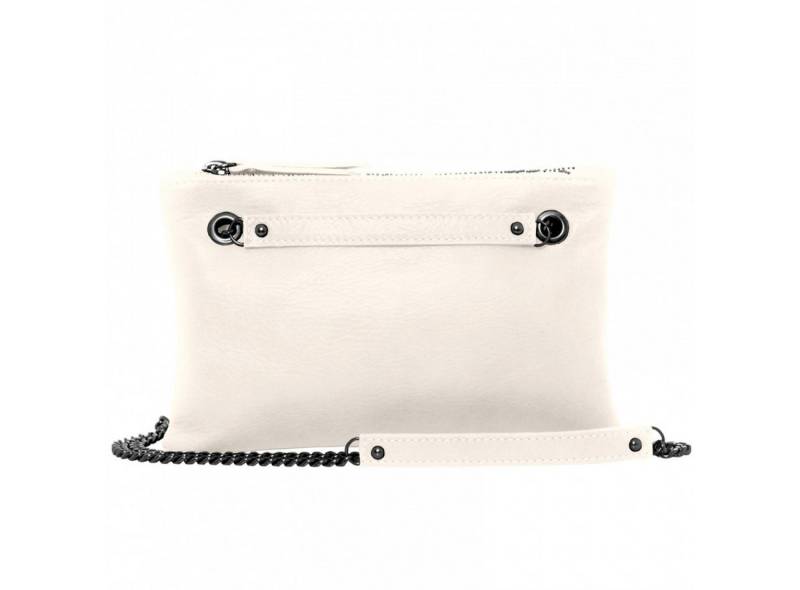 Caspar Umhängetasche Damen Ledertasche Umhängetasche Doppeltasche mit zwei Fächern - TL704 von Caspar