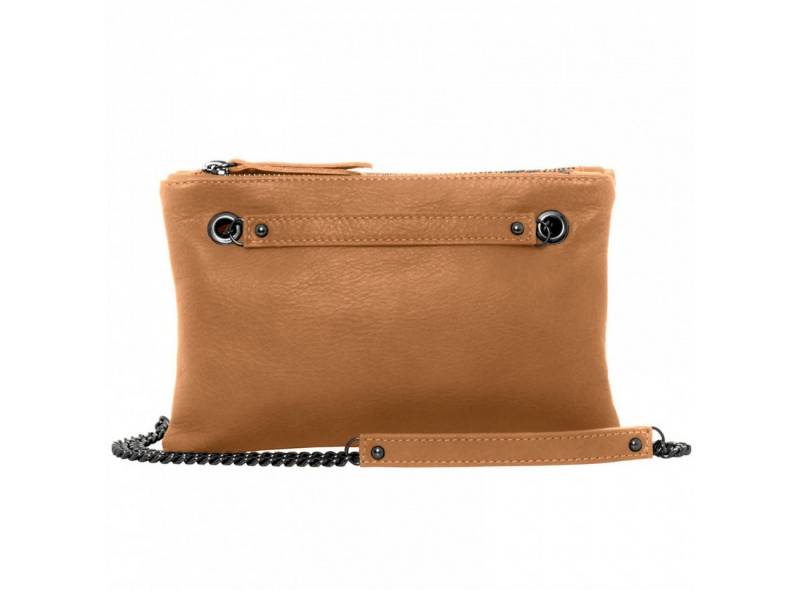 Caspar Umhängetasche Damen Ledertasche Umhängetasche Doppeltasche mit zwei Fächern - TL704 Caspar Umhängetasche Damen Ledertasche Umhängetasche Doppeltasche mit zwei Fächern - TL704 von Caspar