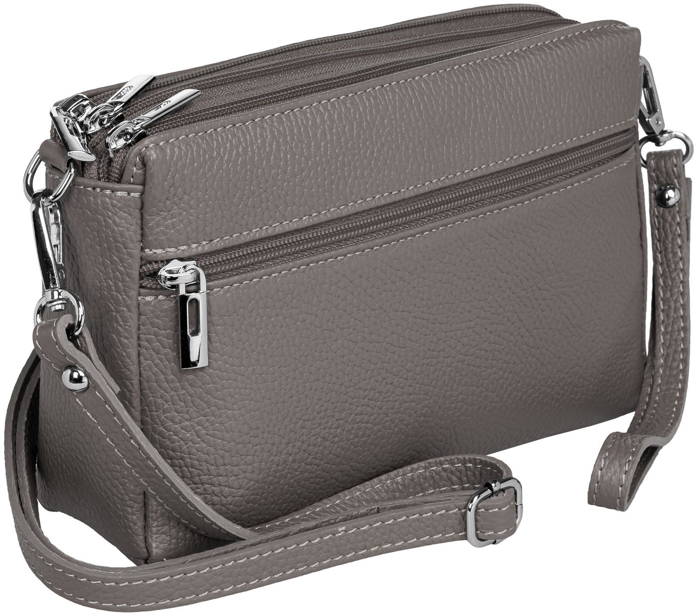 Caspar Umhängetasche Kleine Damen Crossbody Bag Leder Tasche - CLASSIC LINE - Modell No.815, leicht, elegant & unempfindlich - 100% Echtleder - Handmade in Italy Caspar Umhängetasche Kleine Damen Crossbody Bag Leder Tasche - CLASSIC LINE - Modell No.815, leicht, elegant & unempfindlich - 100% Echtleder - Handmade in Italy von Caspar