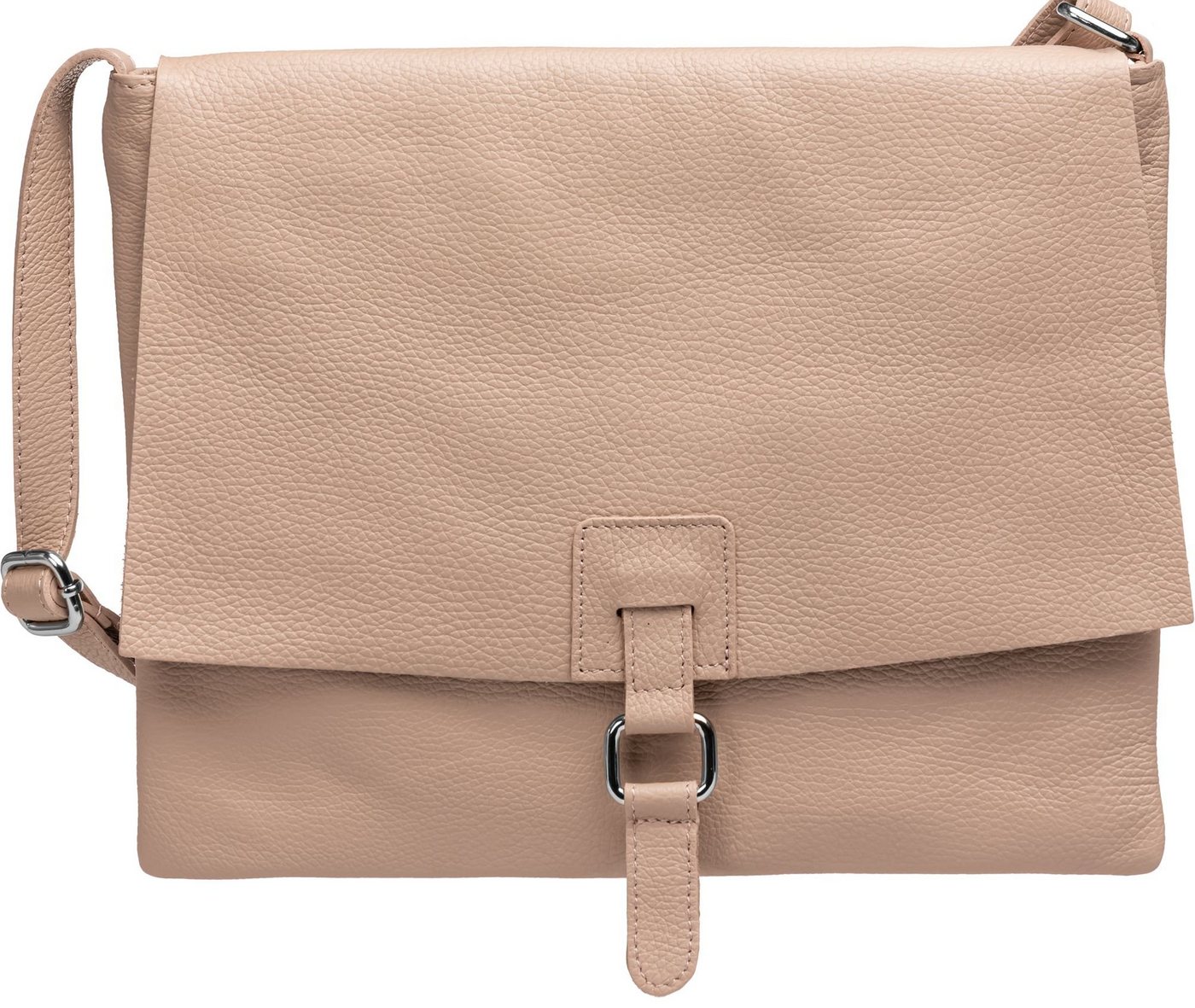 Caspar Umhängetasche TL808 sportlich elegante Damen Cross Body Bag aus Leder von Caspar