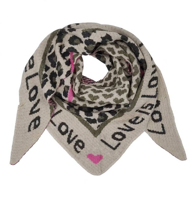 Cassandra Accessoires Dreieckstuch "Love", kuschelweich, mit Wolle von Cassandra Accessoires