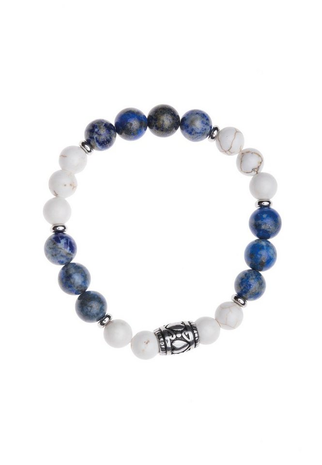 Cassandra Accessoires Perlenarmband "Pearl" mit Edelsteinen, elastisch, mit Schutz-und Heilsteinen von Cassandra Accessoires