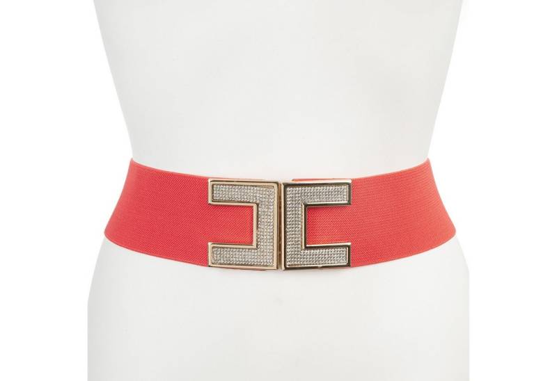 Cassandra Accessoires Taillengürtel "Strass" Stretchgürtel mit Hakenverschluß mit Straßsteinen von Cassandra Accessoires