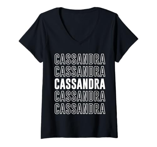 Damen Kassandra T-Shirt mit V-Ausschnitt Damen Kassandra T-Shirt mit V-Ausschnitt von Cassandra Apparel
