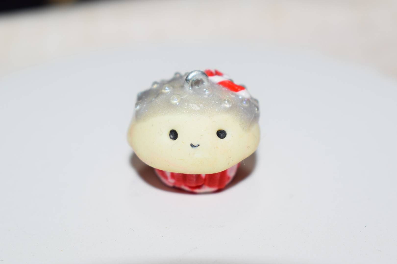 Candy Cane Polymer Clay Charme Candy Cane Polymer Clay Charme von CassieLeesCrafts