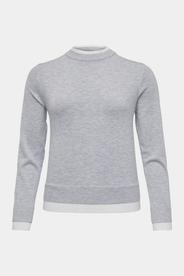Cassis Strickpullover Cassis Strickpullover meliert LIGHT GREY von Cassis
