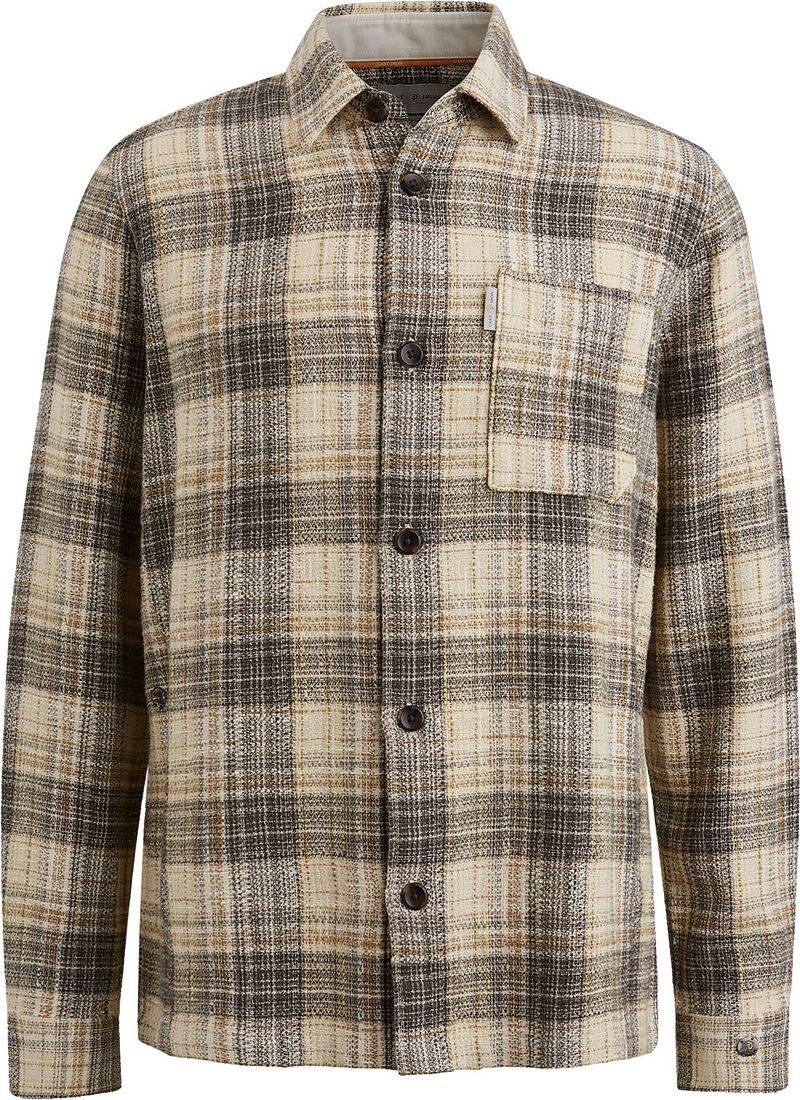 Cast Iron Overshirt Karos Grün - Größe L von Cast Iron